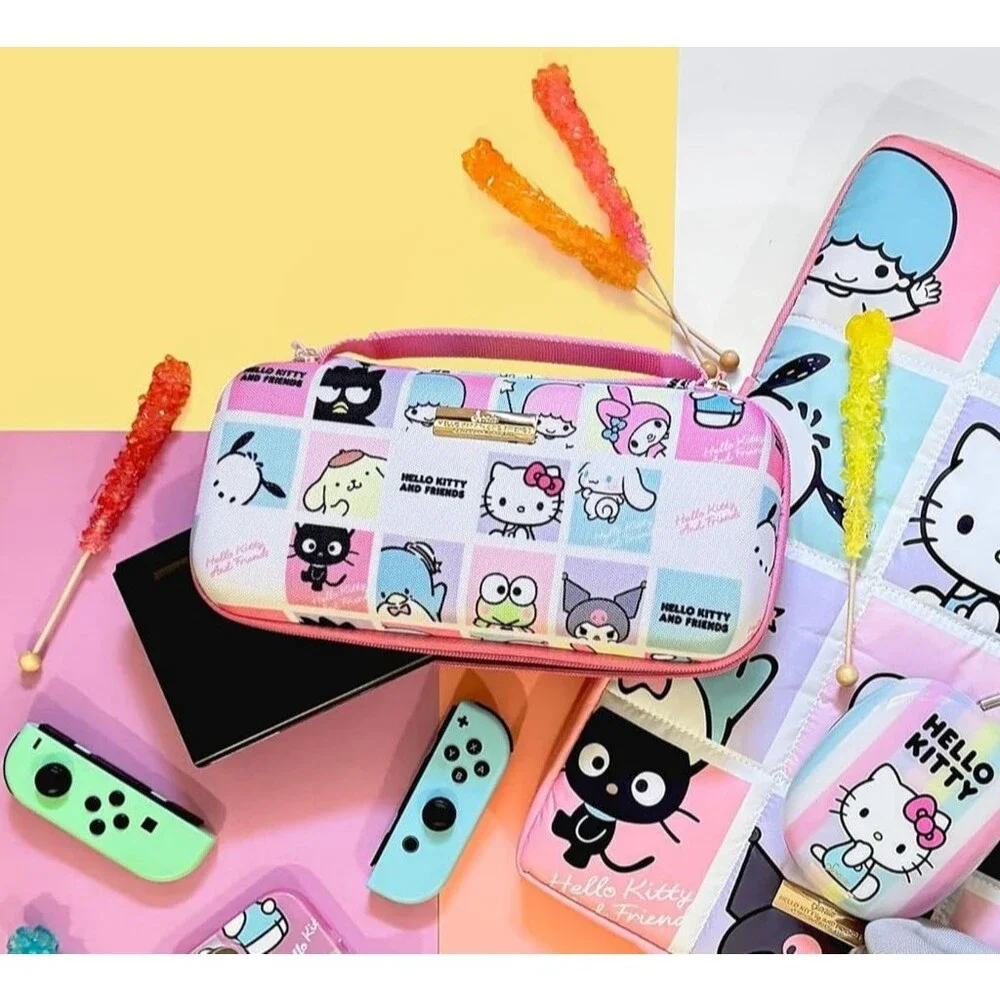 Sonix Sanrio Hello Kitty Grid Nintendo Switch 1 Case NEW